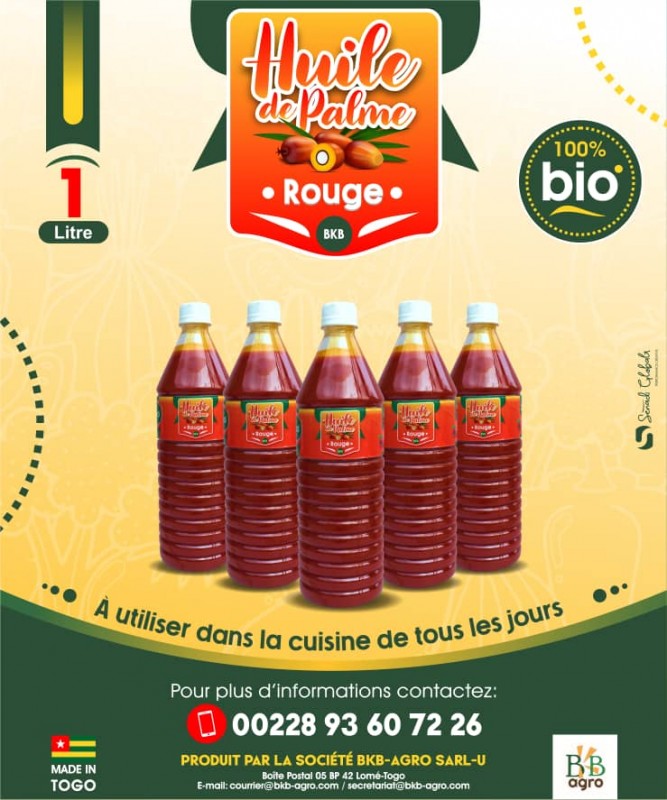 HUILE PALMISTE ROUGE from Togo